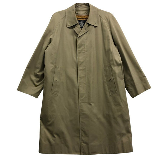 美品◆バーバリー バルカラーコート 90年代 旧タグ ライナー付き カーキ メンズ サイズ165 Burberry 【AFF22】