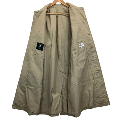 美品◆オーディナリートゥルース  ウエザー  バルマカーンコート  シングルラグラン メンズ ベージュ サイズ40 ORDINARY TRUTH 【AFA8】