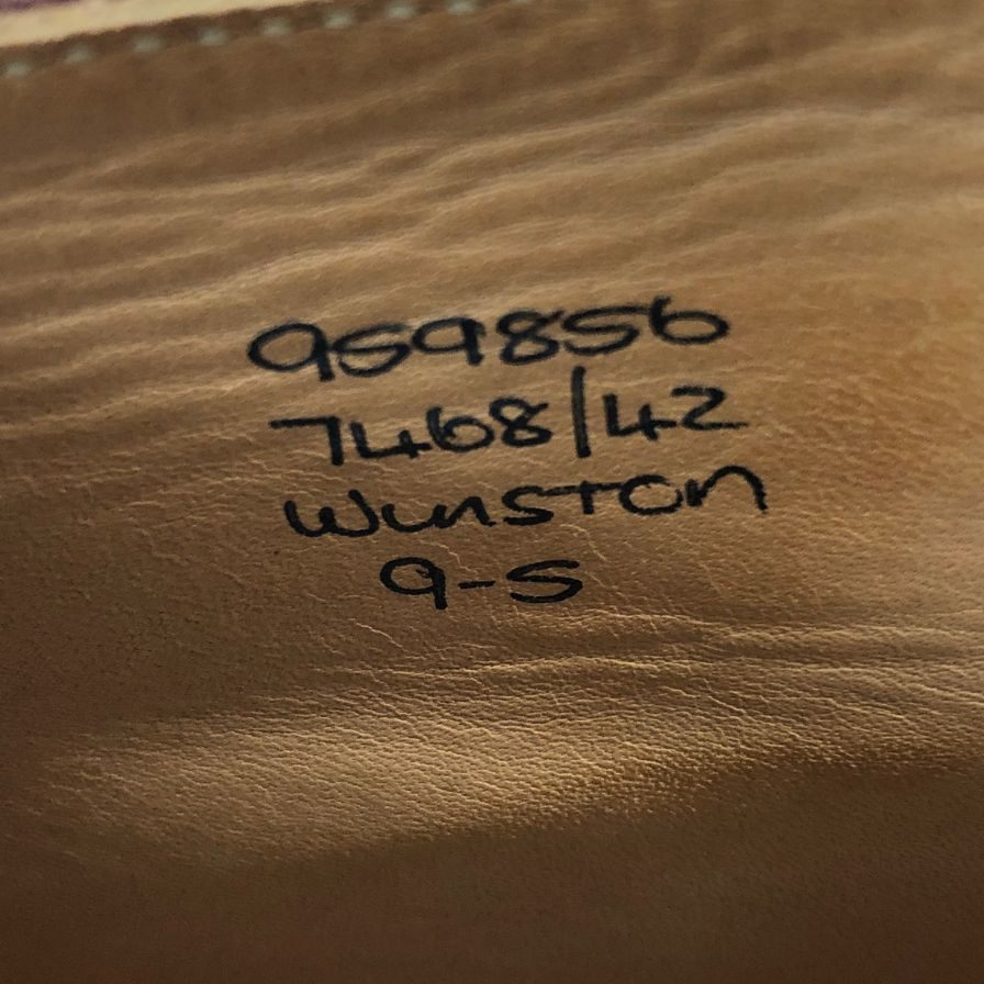 トリッカーズ レザー チャッカブーツ ウィンストン 7468 メンズ  サイズUK9  ブラウン Trickers Winston ビジネスシューズ 約27.5cm【LA】【中古】