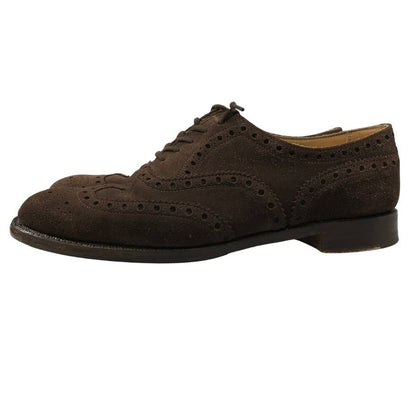 ジョセフチーニー ウイングチップ スエード ブラウン サイズUK7 JOSEPH CHEANEY 約25.5cm【AFC41-2】