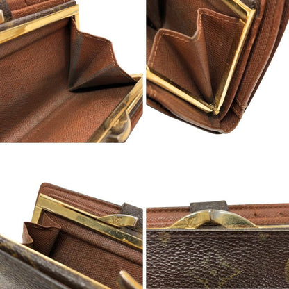 ルイ ヴィトン 財布 二つ折り がま口 ポルトフォイユヴィエノワ M61674 モノグラム レディース LOUIS VUITTON【AFI18】