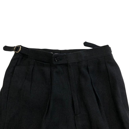 ベルナールザンス ×ビームス リネンスラックス パンツ メンズサイズ US 26ブルー系 BERNARD ZINS × BEAMS 【AFB11】
