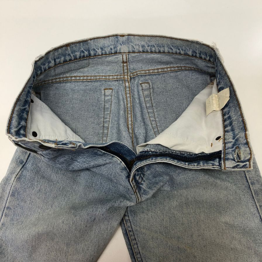 リーバイス デニム 505 90S ボタン裏525 USA製 インディゴ メンズ W31 L36 LEVI’S 【AFA22】