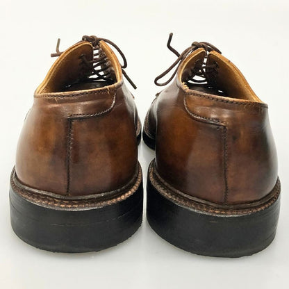 オールデン ユナイテッドアロウズ レザーシューズ  5682 パンチドキャップトゥ カーフ メンズ ブラウン サイズ6ハーフ ALDEN ビジネスシューズ 約24.5cm【LA】【中古】