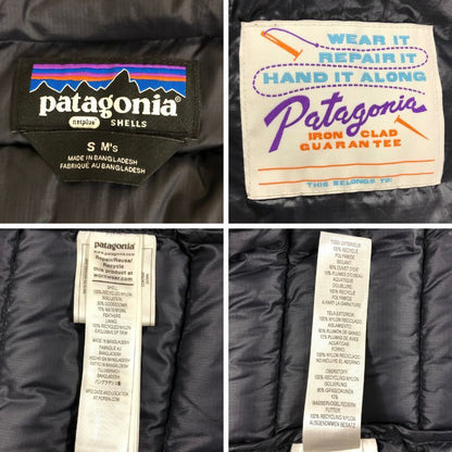 中古◆パタゴニア ダウンセーター 84675 FA22 メンズ サイズS ブラック Patagpnia 【AFA2】