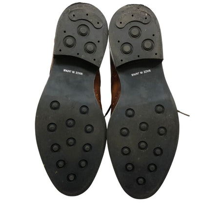 ジュン メン レースアップブーツ ウィングチップ ブラウン メンズ サイズL JUN MEN 約26.5cm【AFD3】