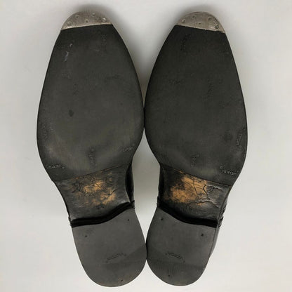 ジャランスリワヤ ウイングチップ カーフ ブラック サイズ7 メンズ  Jalan Sriwijaya 約25.5cm【AFC7】