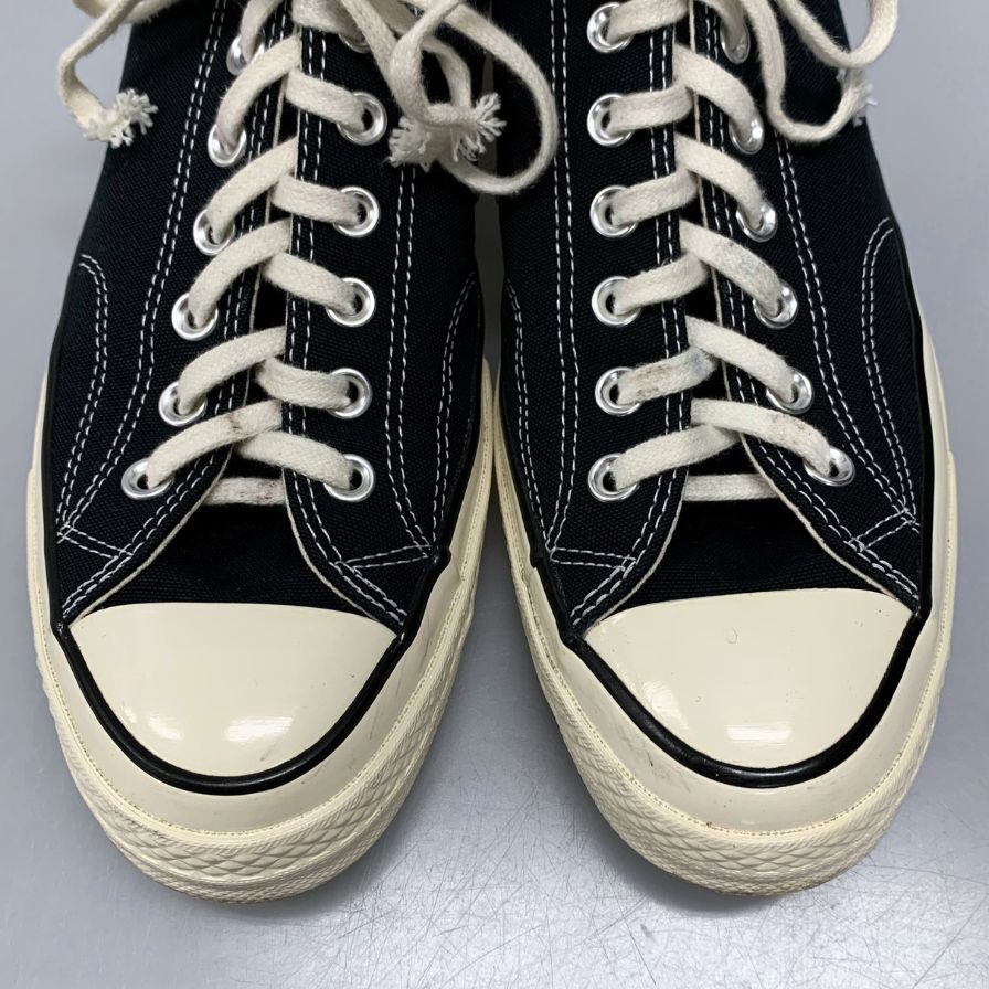 コンバース アディクト チャックテイラー ローカット スニーカー メンズ サイズ UK 9.5 ブラック CONVERSE 約28.0cm【AFC36】