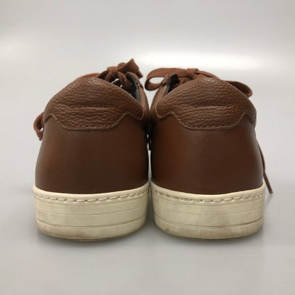 コーチ レザースニーカー ブラウン サイズ26cm メンズ COACH 約26.0cm【AFC32】