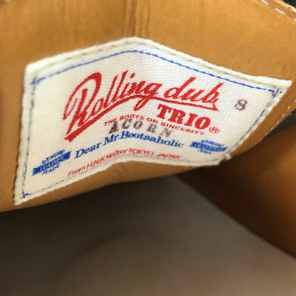 ローリングダブトリオ エイコーン チロリアン メンズ サイズ 8 ブラウン ROLLING DUB TRIO  約26.5cm【LA】【中古】