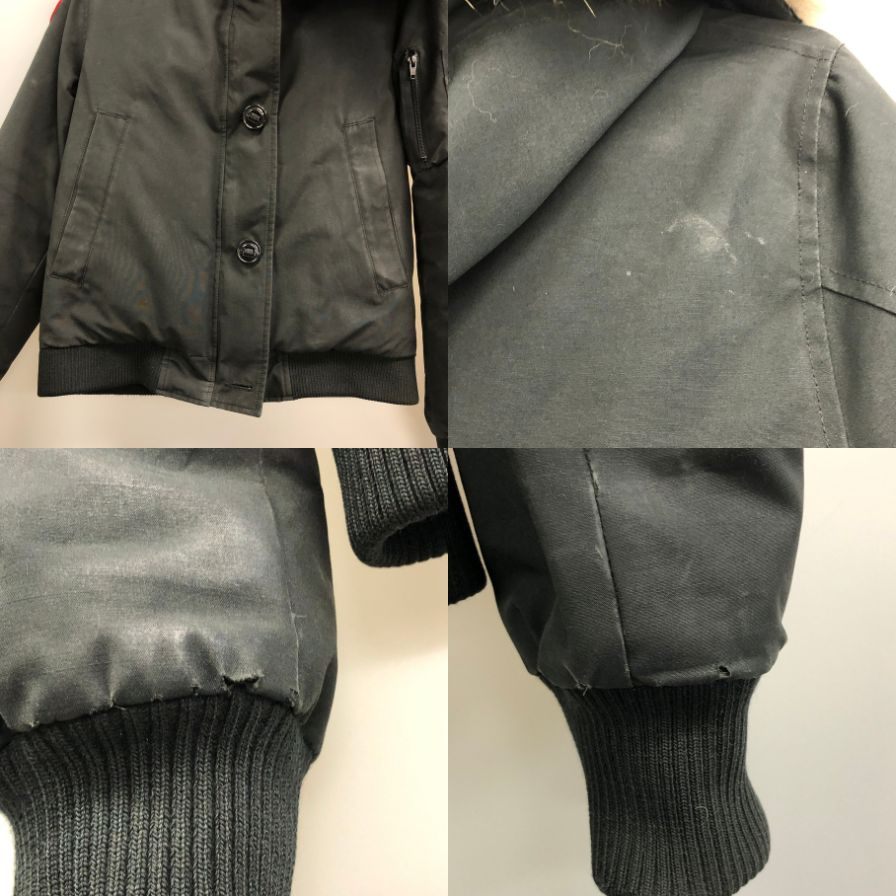 中古■カナダグース ボンバーダウン ラブラドール レディース サイズM/M ブラック CANADA GOOSE Labrador 【AFA11】