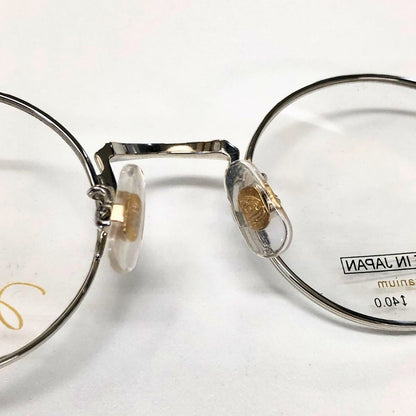 ジョンレノン メガネ フレーム 丸眼鏡 チタニウム チタン シルバー JL1094 ウィメンズ JohnLennon【AFI18-2】