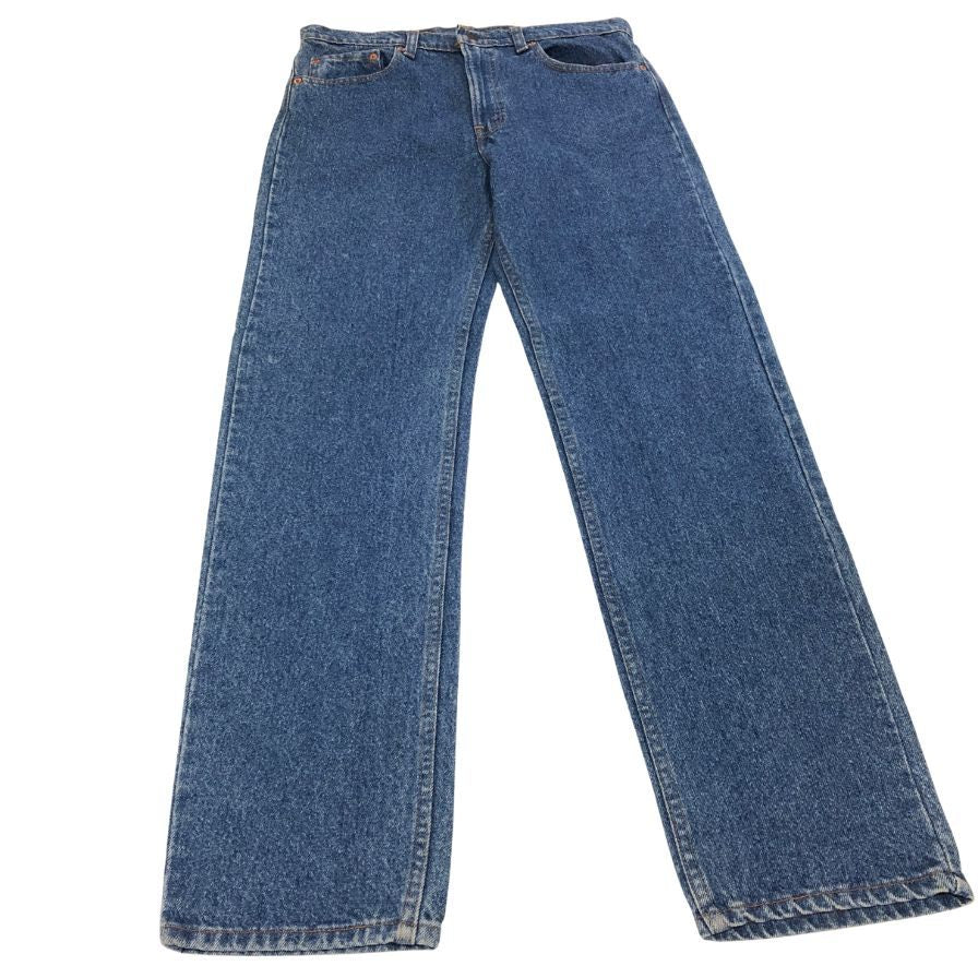 リーバイス デニム505 90S ボタン裏532 USA製 インディゴ メンズ W34 L32 LEVI’S 【AFB44】