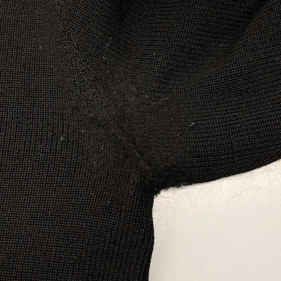 中古◆テンダーロイン ニット Vネック ウール メンズ ブラック サイズ40 THE TENDERLOIN 【AFB17】
