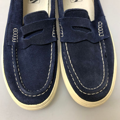 ヴァンズ スエード ローファー V96S メンズ サイズ26.5 ネイビー  Vans 約26.5cm【AFC9】