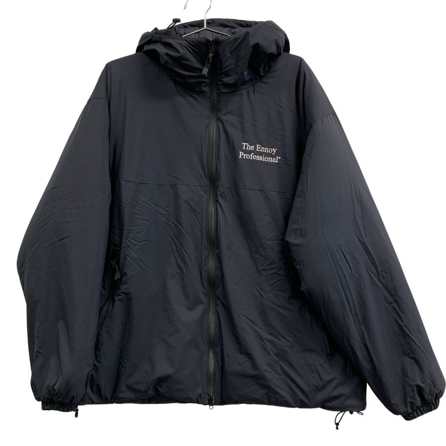 極美品◆エンノイ 中綿ジャケット メンズ サイズL ブラック AW25BRENJK03LP The Ennoy Professional 【AFA24】