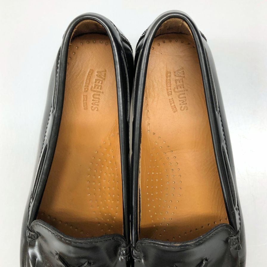 ジーエイチバス タッセルローファー  レディース ブラック サイズUS7 G.H.BASS ローファー 約24.5cm【LA】【中古】