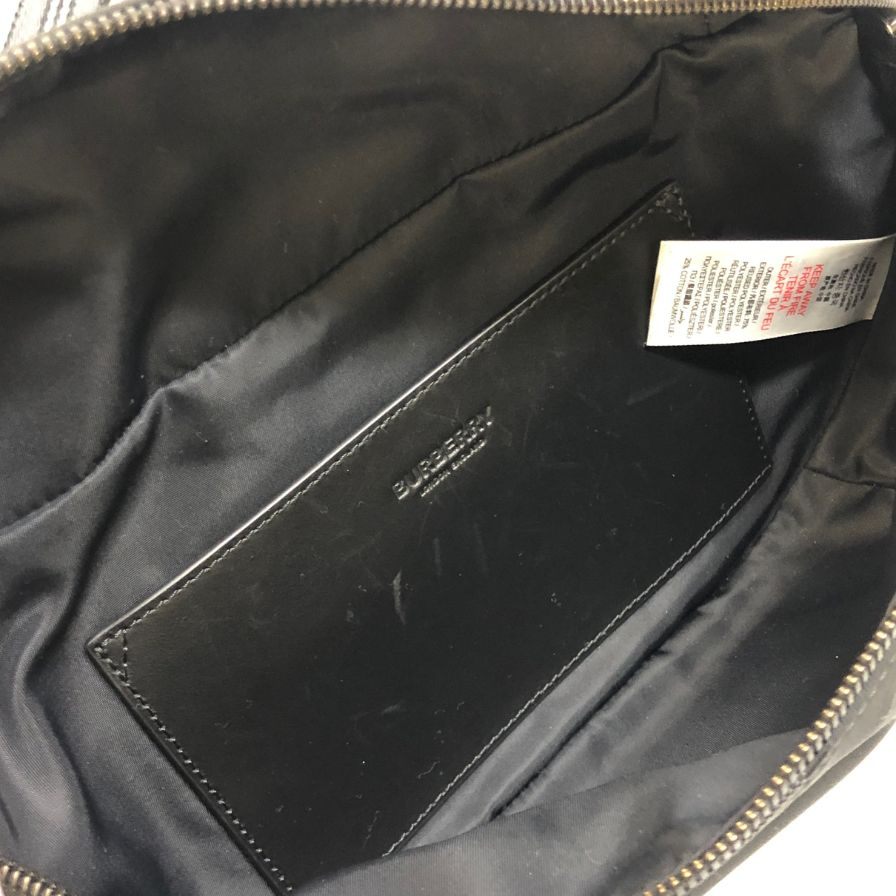 バーバリー ボディバッグ モノグラム ソニー 8043707 ブラック Burberry【AFE4】