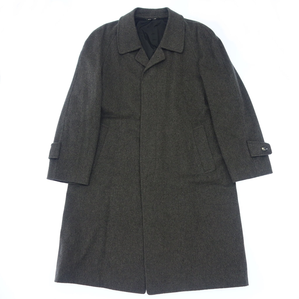 Good condition ◆Mr.VIVIANA Baru Color Coat Cashmere 100 Men's Gray Size L Mr.VIVIANA [AFB38] 