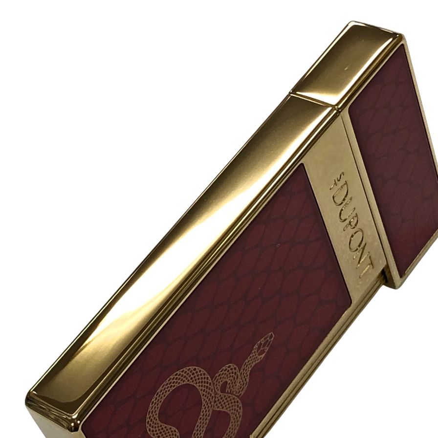 S.T デュポン ライター スネークラッカー レッド S.T.Dupont【AFI9】【中古】