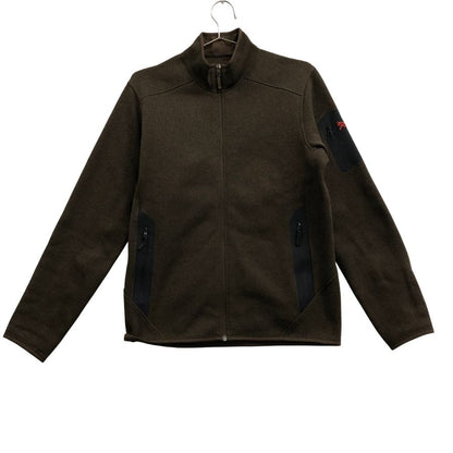 極美品◆アークテリクス ジップアップ コバートカーディガン ブラウン サイズS ARC'TERYX 【AFB41】