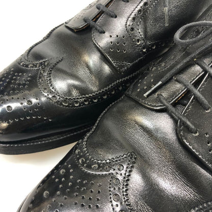 クロケット＆ジョーンズ ソールズベリー メンズ 8F ブラック Crockett & Jones 約26.5cm【AFC41】