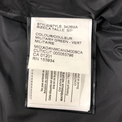 新品同様◆カナダグース ダウンジャケット 3426MA シャトーパーカ フュージョン カーキ メンズ サイズS CANADA GOOSE CHATEAU PARKA 【AFF24】