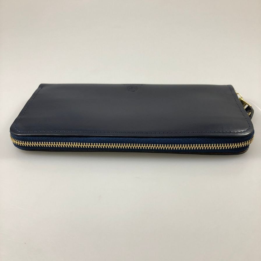 グレンロイヤル 長財布 ラウンドジップ レザー ブラック ゴールド金具 GLENROYAL【AFI1】