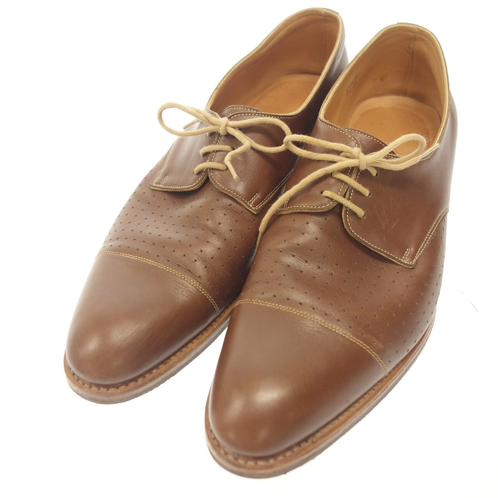 美品◆ジョンロブ レザーシューズ エバードン EVERDON メンズ ブラウン系 サイズ9E JOHN LOBB【AFC34】