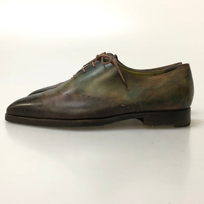 ベルルッティ レザーシューズ メダリオン グリーン＆ブラウン系 メンズ サイズ表記不明  Berluti 約不明cm【PTM4】