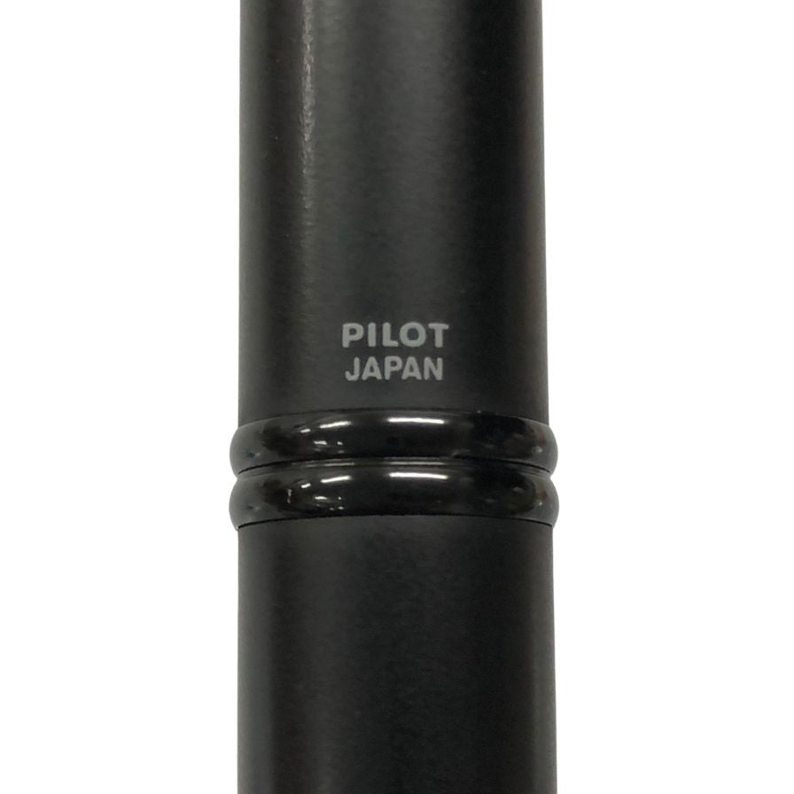 パイロット 万年筆 ノック式 キャップレス ペン先18K-750 マットブラック 黒 PILOT【AFI18-3】
