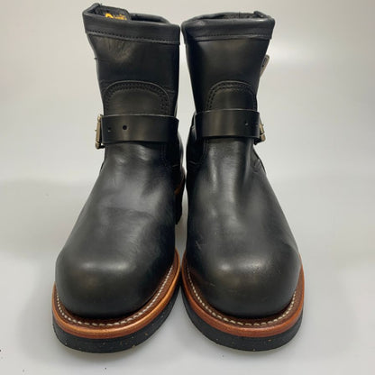 チペワ エンジニアブーツ 1901M10 STEEL TOE ENGINEER メンズ ブラック サイズ8E CHIPPEWA 約26.0cm【AFC7】