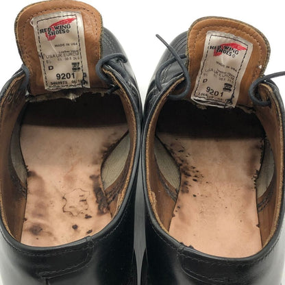 レッドウィング 9201 ガレージマン Uチップ ダービー カーフ ブラック サイズUS6.5D メンズ REDWING 約24.5cm【AFD9】