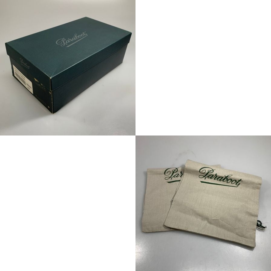 パラブーツ レザーシューズ Uチップ ルソー マロン メンズ ブラウン サイズUK6.5 PARABOOT ROUSSEAU ビジネスシューズ 約25.5cm【LA】【中古】