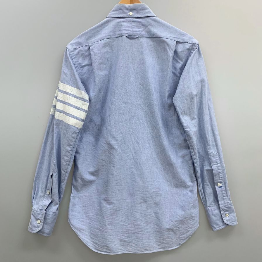 THOM BROWNE  NEW YORK トムブラウン　長袖ボタンダウンシャツ THOM BROWNE. NEW YORK アメリカ製 トムブラウン