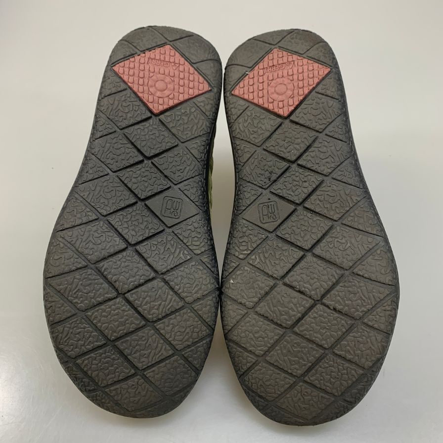 ジェリー スリッポン GR6554 ナイロン ユニセックス カーキ サイズM GERRY 約24.0cm【AFF13】