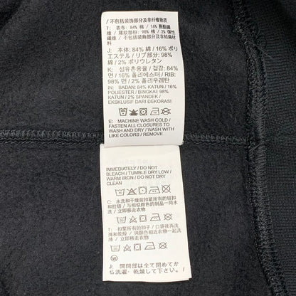 中古◆ナイキ スウェット ハーフジップ ソロ スウッシュ ブラック メンズ サイズS DQ5210-010 NIKE 【AFB42】
