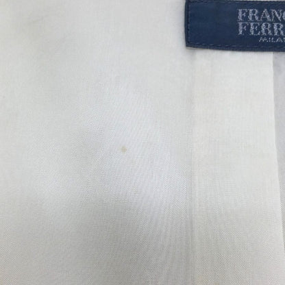 中古◆フランコフェラーロ フラワージャケットコート ホワイト サイズ3 レディース 花柄 日本製 FRANCO FERRARO 【AFB9】