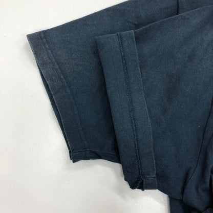中古■クックマン バックプリントTシャツ  ネイビー メンズ  XL COOKMAN 【AFB7】