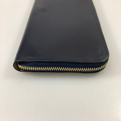 グレンロイヤル 長財布 ラウンドジップ レザー ブラック ゴールド金具 GLENROYAL【AFI1】