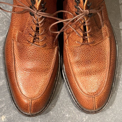 パラブーツ レザーブーツ セリニャン  Uチップ グレインレザー  ブラウン サイズUK6 メンズ PARABOOT ブーツ 約24.5cm【LA】【中古】