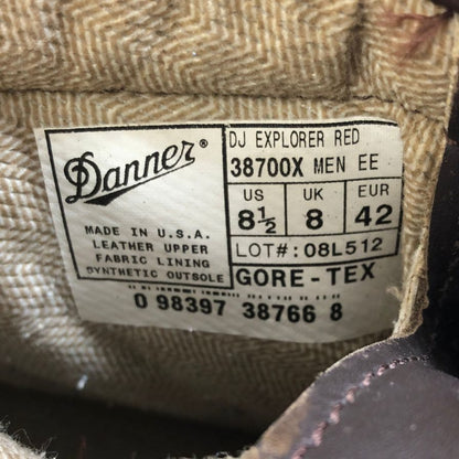 ダナー レースアップブーツ エクスプローラー ゴアテックス 38700X ブラウン US8.5 Danner 約26.5cm【AFC47】