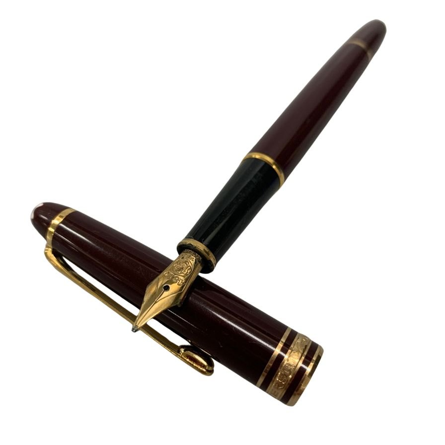 中古◆モンブラン マイスターシュテック 4810 ペン先14K ボルドー MONTBLANC MEISTERSTUCK【AFI12】