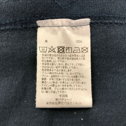 中古■クックマン バックプリントTシャツ  ネイビー メンズ  XL COOKMAN 【AFB7】