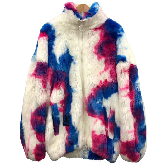 美品◆オフホワイト 19AW ジャケット マルチカラー サイズS OMEA186E19E20002 OFF WHITE 【AFA18】
