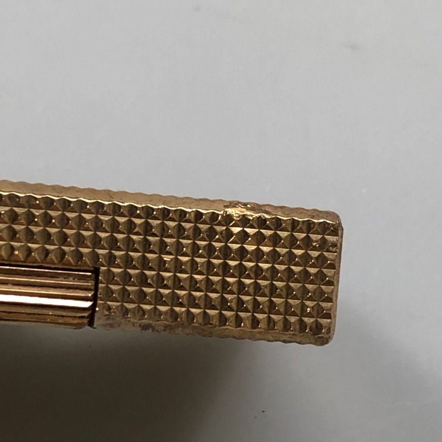 デュポン ガスライター ゴールド ローラー式  S.T.Dupont【AFI7】【中古】