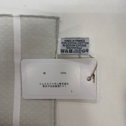 エルメス ハンカチ コットン100% レディース グレー系  HERMES【AFI19】【中古】