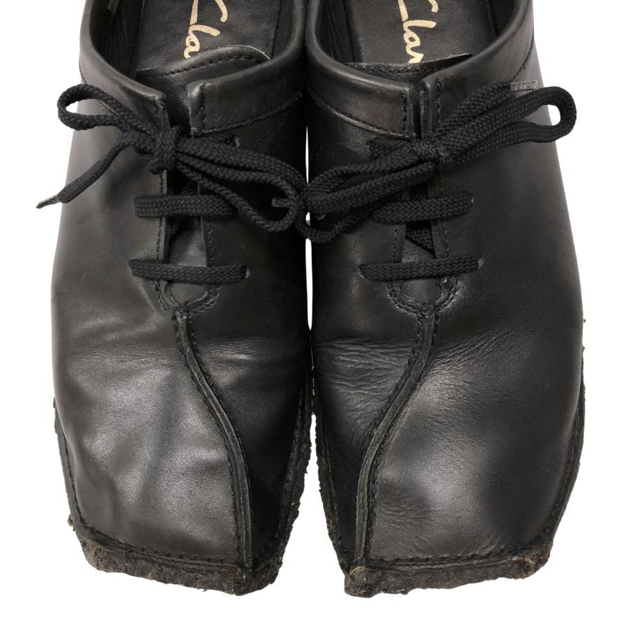クラークス レザーシューズ アルバーニ メンズ レザー サイズUK9G ブラック Clarks 約28.0cm【AFC44】