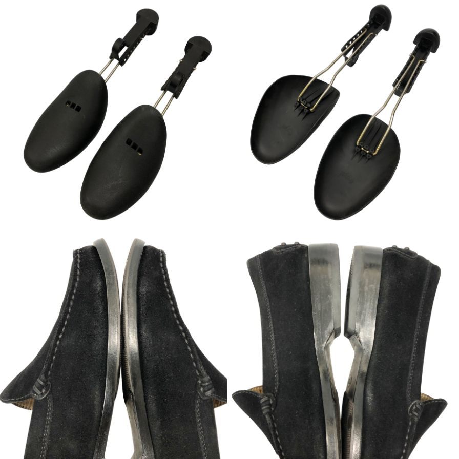 トッズ ローファー スエード ブラック サイズ6 メンズ TODS 約24.5cm【AFC47】