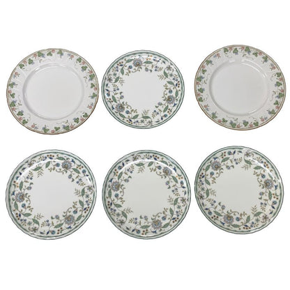 ノリタケ 皿 6枚セット 花柄・フルーツ柄 ホワイト Noritake【AFI28】【中古】
